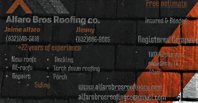 Alfaro bros roofing LLC - Residential Roofing in Pasadena