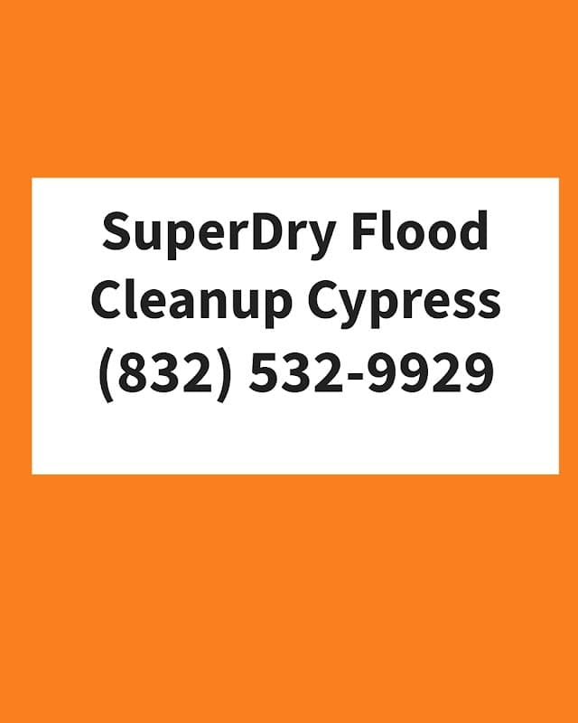 SuperDry Flood Cleanup Cypress - Roof Repair in Cypress